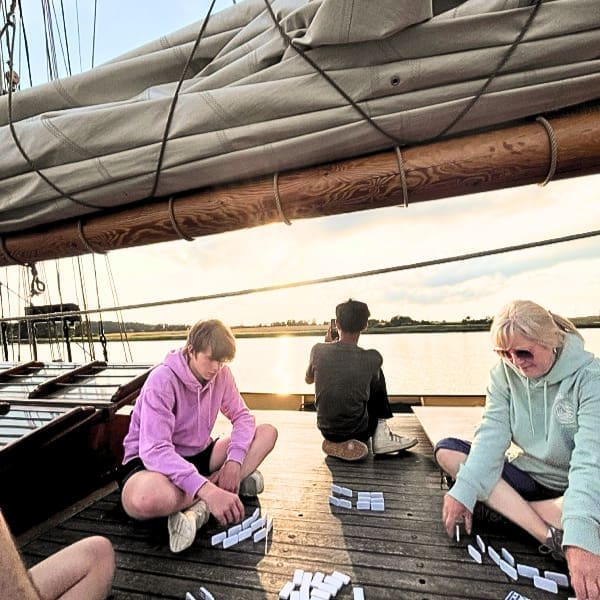playing games on deck sunset book playing-games-on-deck-sunset-boom